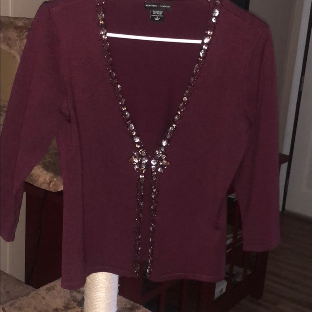 New York & Company cardigan.